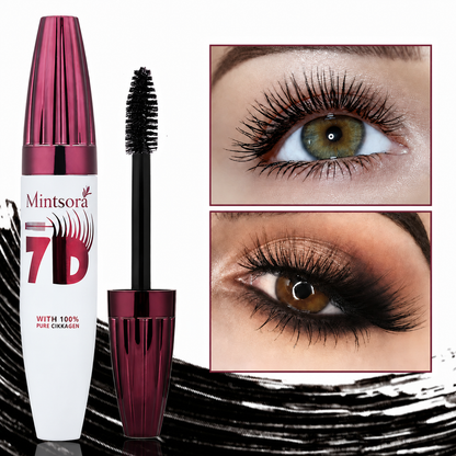 Smudge-Resistant Curling &Lengthening Mascara - Lash-Defining Formula for Lifted,Fuller-Looking Lashes