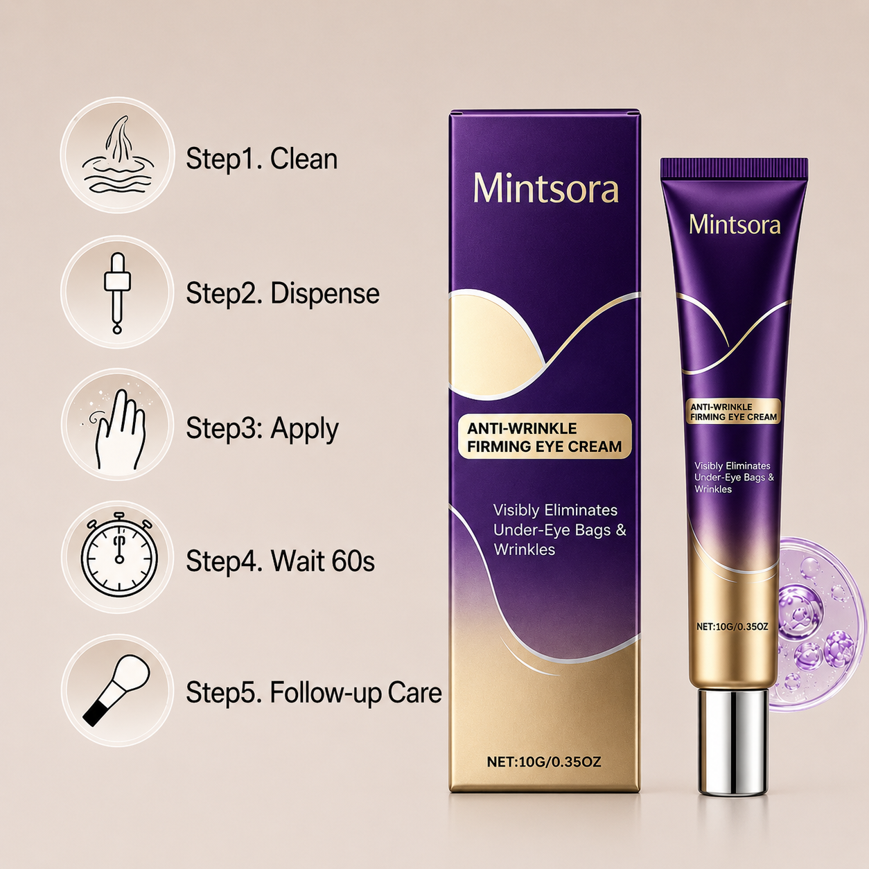 Mintsora™ Instant Face Temporary Tightener – Instant visible results in 30 seconds