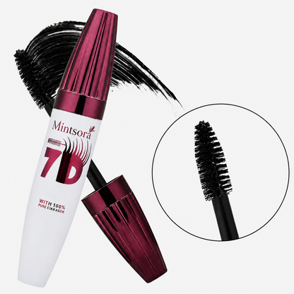 Smudge-Resistant Curling &Lengthening Mascara - Lash-Defining Formula for Lifted,Fuller-Looking Lashes