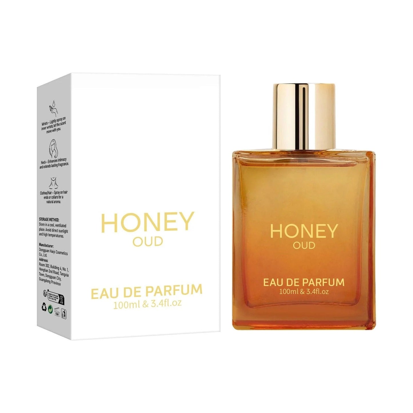 🔥LAST DAY 50% OFF!!✨Organic Luxury Honey Oud Unisex Eau De Perfume (100ml)